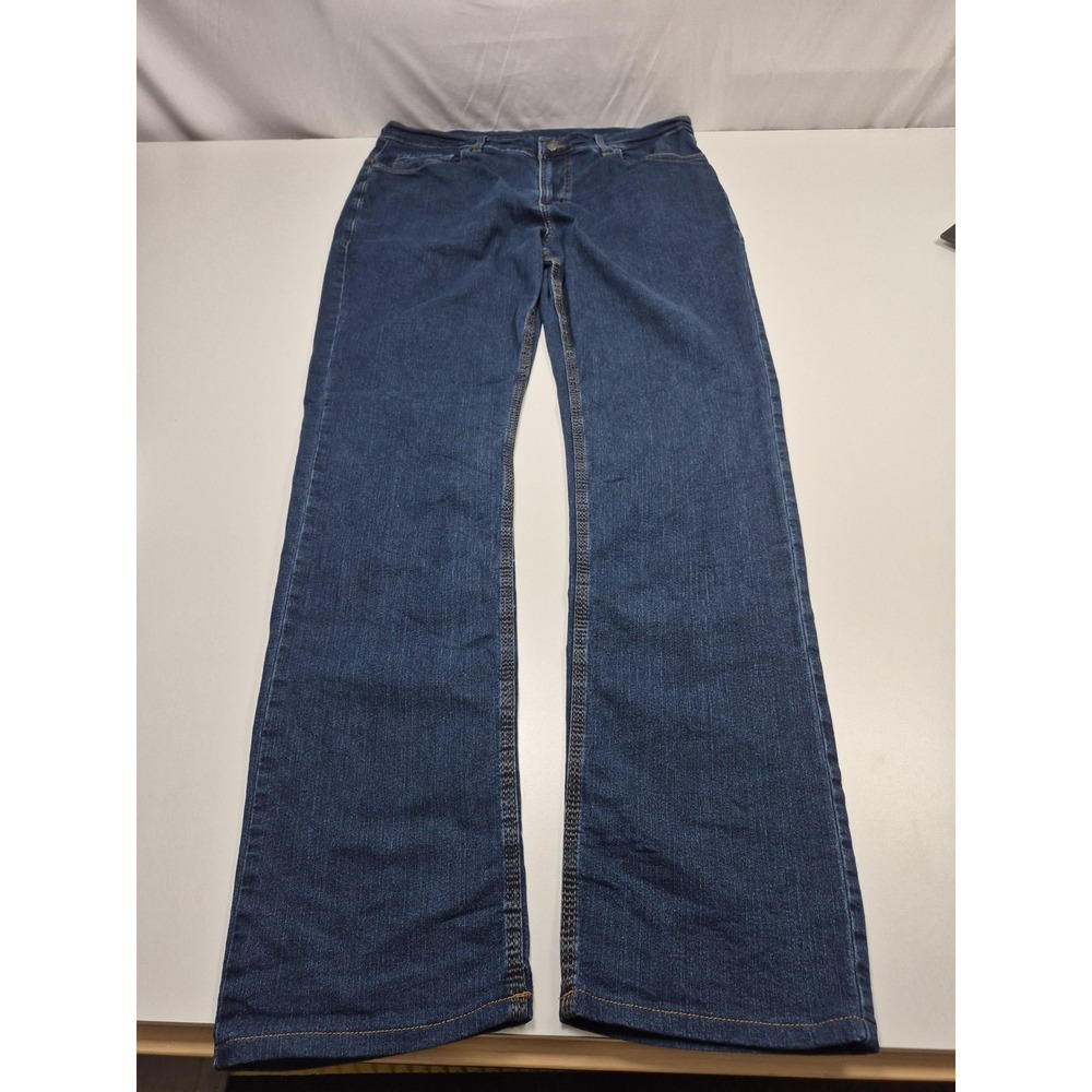 Origin Delta 68 Legit Fit Jeans Mens 40x36 Blue Straight Stretch Denim Made USA
